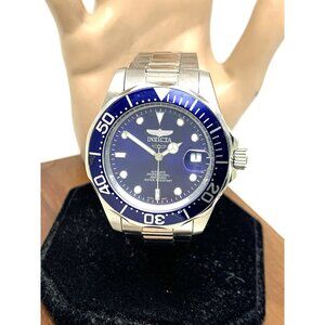 Invicta Men's Watch 9094A Pro Diver Automatic Blue Dial Silver Steel 40mm